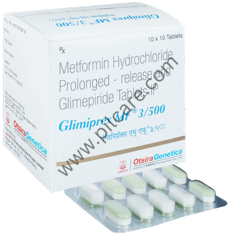 Glimiprex MF 3mg/500mg Tablet PR