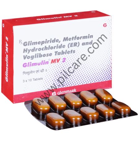 Glimulin MV 2 Tablet ER