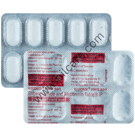 Glucored Forte 850 Tablet