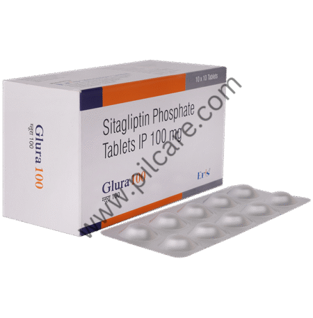 Glura 100mg Tablet