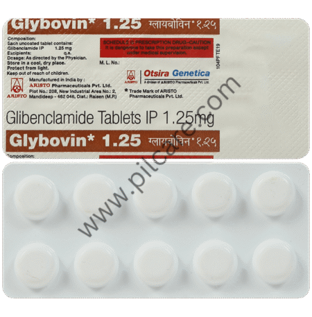 Glybovin 1.25mg Tablet