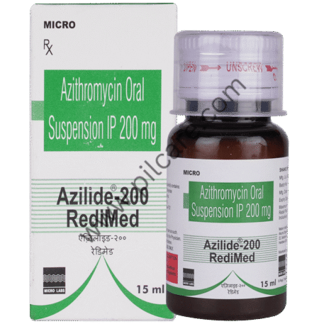 Azilide RediMed 200mg Syrup