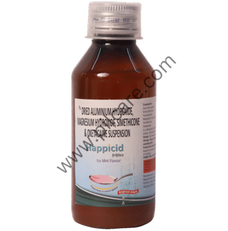 Happicid Oral Gel Ice Mint Sugar Free