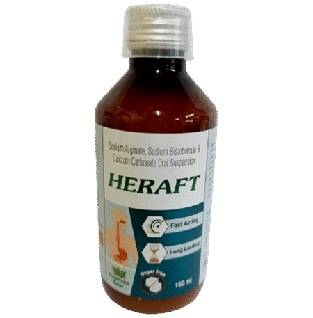 Heraft Oral Suspension Sugar Free Peppermint