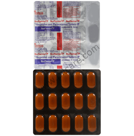 Ibuflamar-P 400mg/325mg Tablet