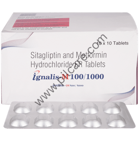 Ignalis-M 100/1000 Tablet ER