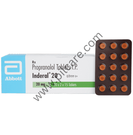 Inderal 20mg Tablet