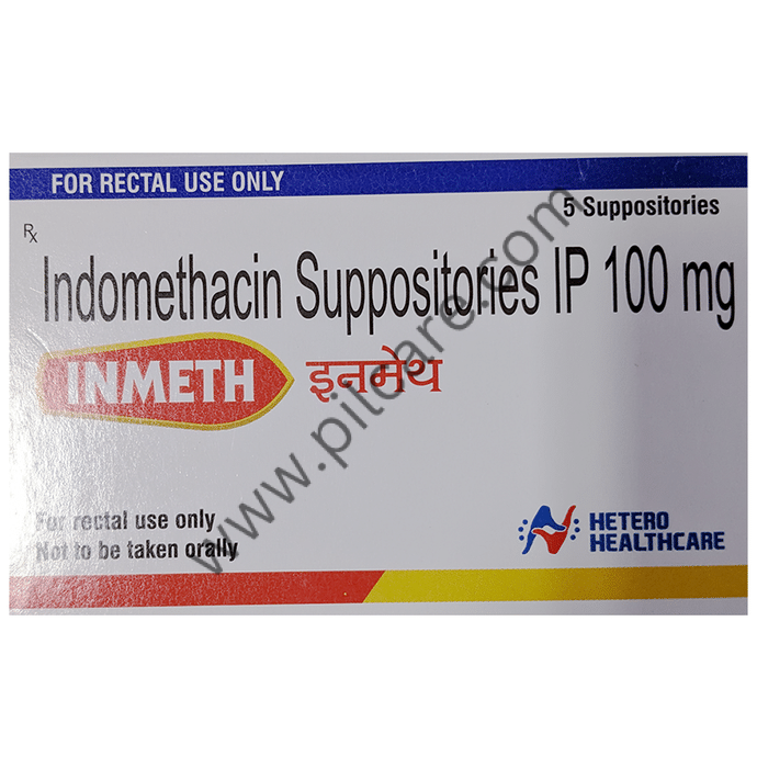 Inmeth 100mg Suppository