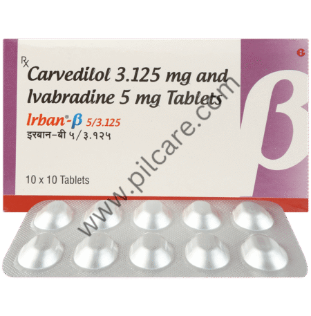 Irban Beta 3.125mg/5mg Tablet