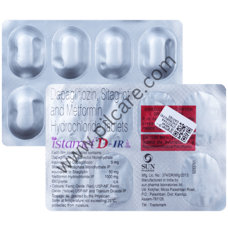 Istamet D 5/50/1000 IR Tablet