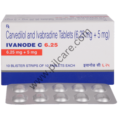 Ivanode C 6.25mg/5mg Tablet