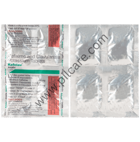 Kefclav 200mg/125mg Tablet