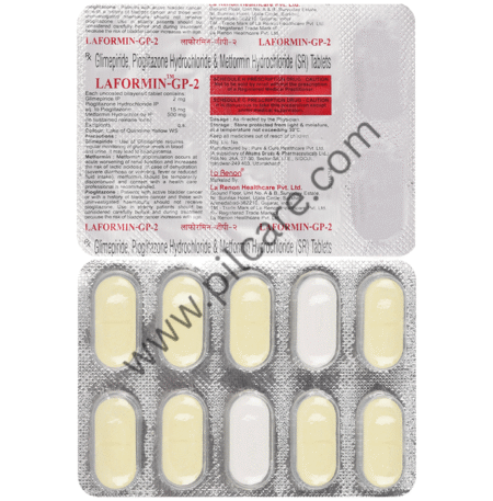 Laformin GP 2 Tablet