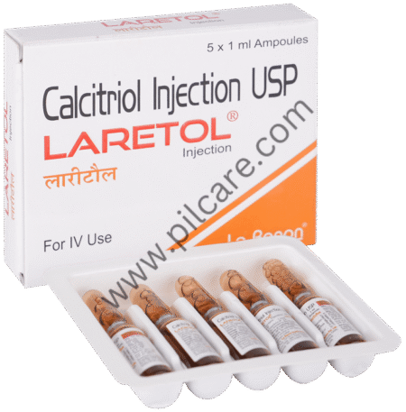 Laretol 1mcg Injection