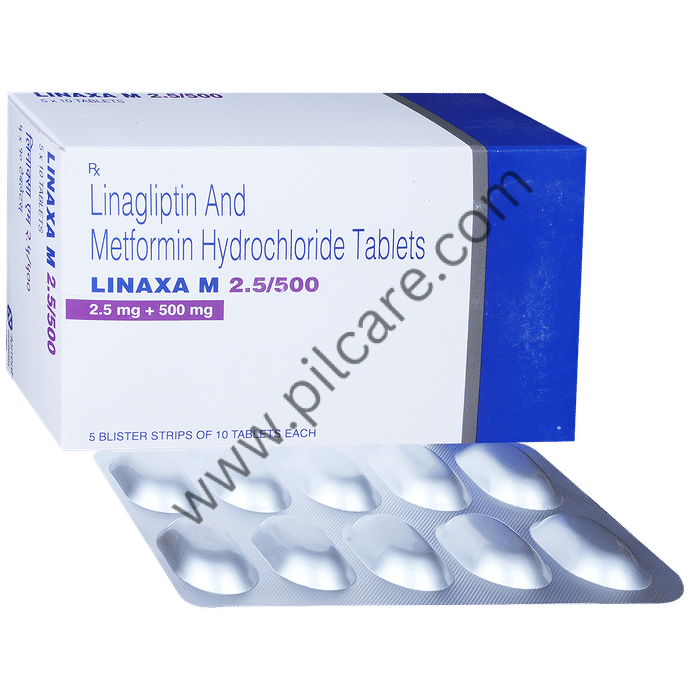 Linaxa M 2.5/500 Tablet