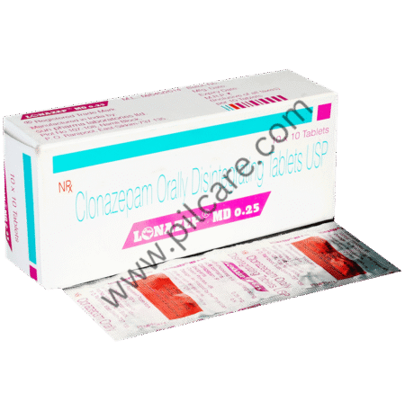 Lonazep 0.25mg Tablet MD