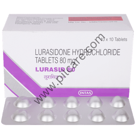 Lurasid 80mg Tablet