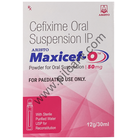 Maxicef-O 50mg Oral Suspension
