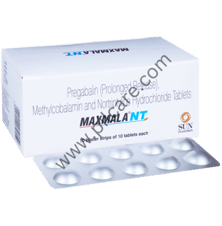 Maxmala NT 75mg/10mg/1500mcg Tablet