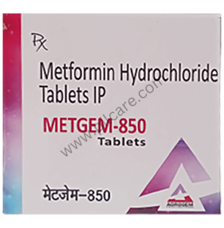 Metgem 850 Tablet