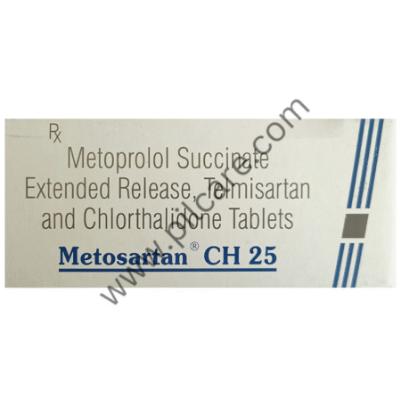 Metosartan CH 25 Tablet ER