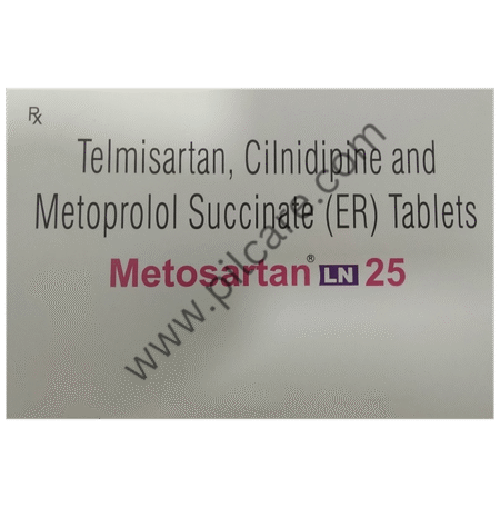 Metosartan LN 25 Tablet ER