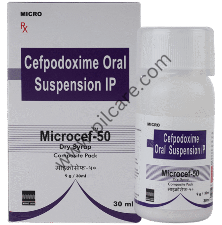 Microcef 50 Dry Syrup