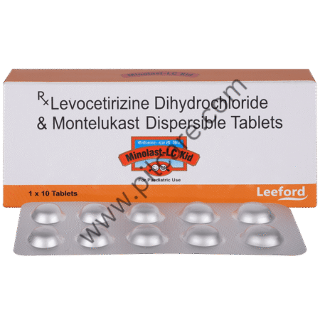 Minolast LC Kid 2.5mg/4mg Tablet DT