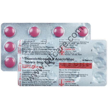 Miofree A 8mg Tablet