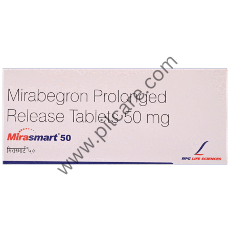 Mirasmart 50 Tablet PR