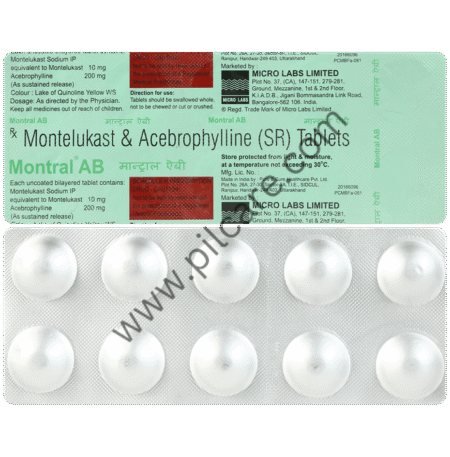 Montral AB 200mg/10mg Tablet