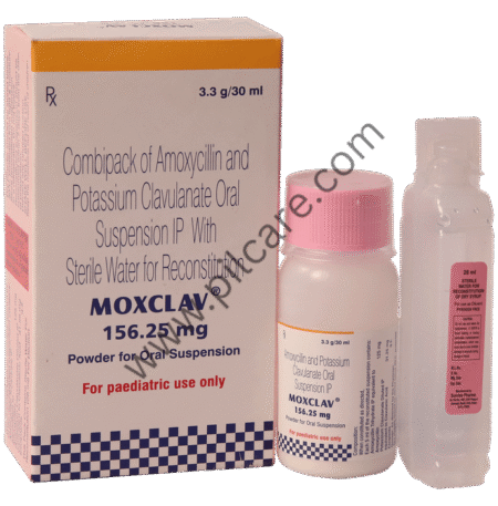 Moxclav 156.25mg Syrup
