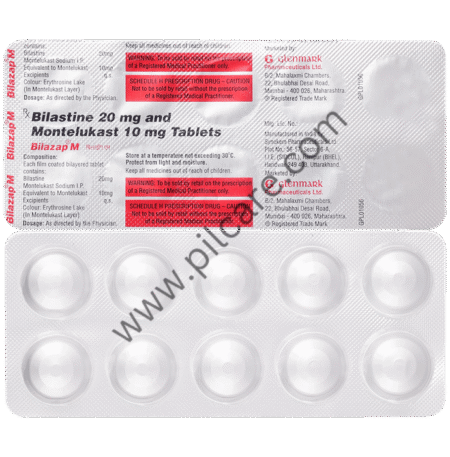 Bilazap M 20mg/10mg Tablet