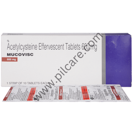 Mucovisc 600mg Effervescent Tablet