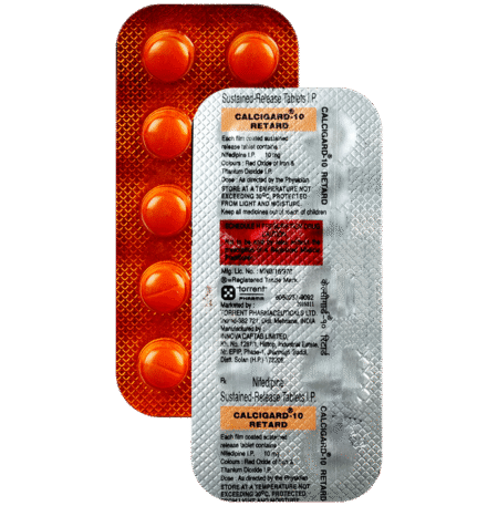 Calcigard 10 Retard Tablet SR