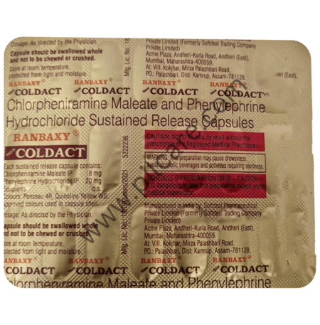 New Coldact Capsule SR