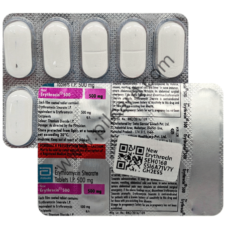 New Erythrocin 500 Tablet