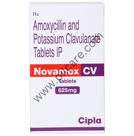Novamox CV 625mg Tablet