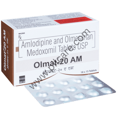 Olmat 20 AM Tablet