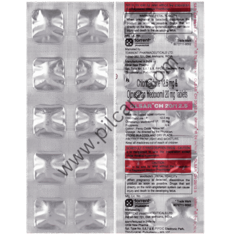 Olsar CH 20mg/12.5mg Tablet