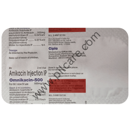 Omnikacin 500 Injection
