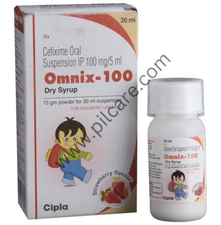 Omnix 100 Dry Syrup Strawberry