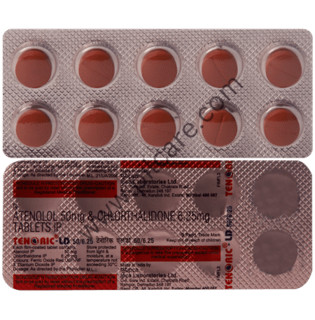 Tenoric-LD 50/6.25 Tablet