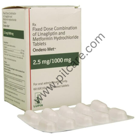 Ondero Met 2.5mg/1000mg Tablet