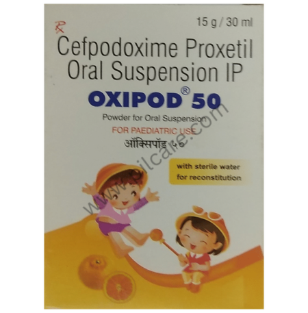 Oxipod 50mg Dry Syrup