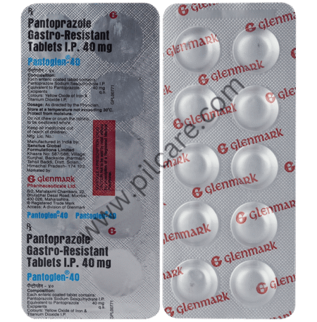 Pantoglen 40mg Tablet