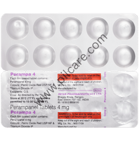 Perampa 4mg Tablet