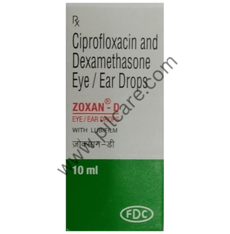 Zoxan-D Eye/Ear Drops