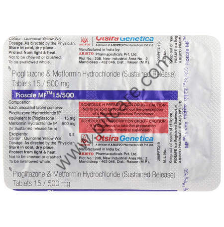 Piosafe MF 15/500 Tablet