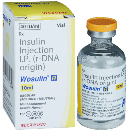 Wosulin-R 40IU/ml Injection